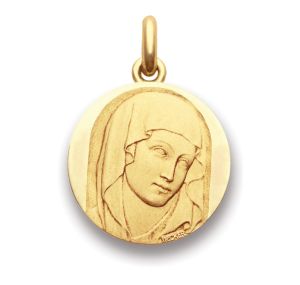 Médaille  Becker  Vierge  Du  Xiii  Ronde