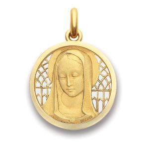 Medaille  Becker  22  Mm.  Santa  Madonna  Ajourée